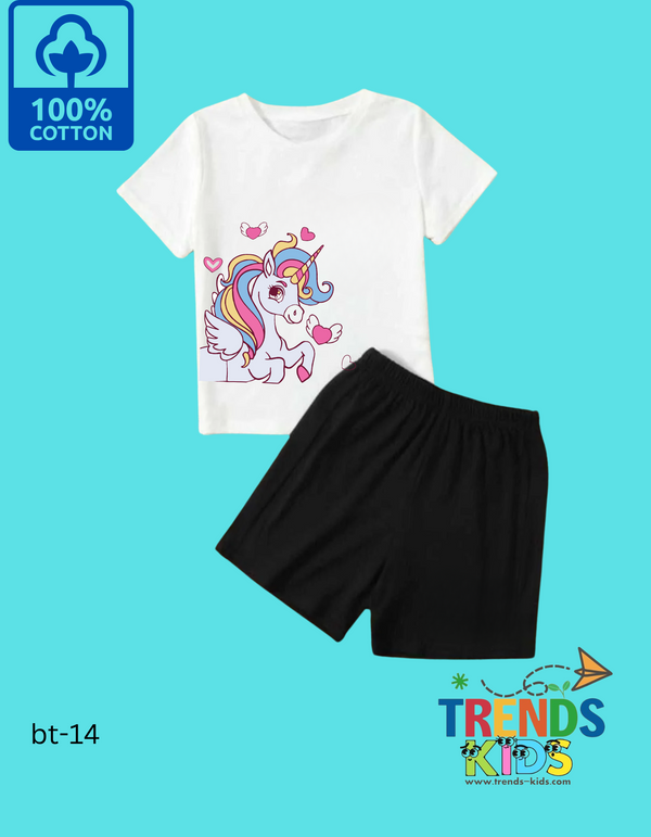 Perfect Fit Kids’ Outfit – Cotton T-Shirt & Pants