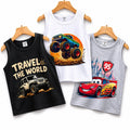 Monster Truck, Racing  & Off-Road Adventure Tank Tops 3-Pack | TT3C-CAR-MIX