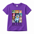 Bluey Cartoon Kids T-Shirt – Premium Cotton Soft & Comfortable