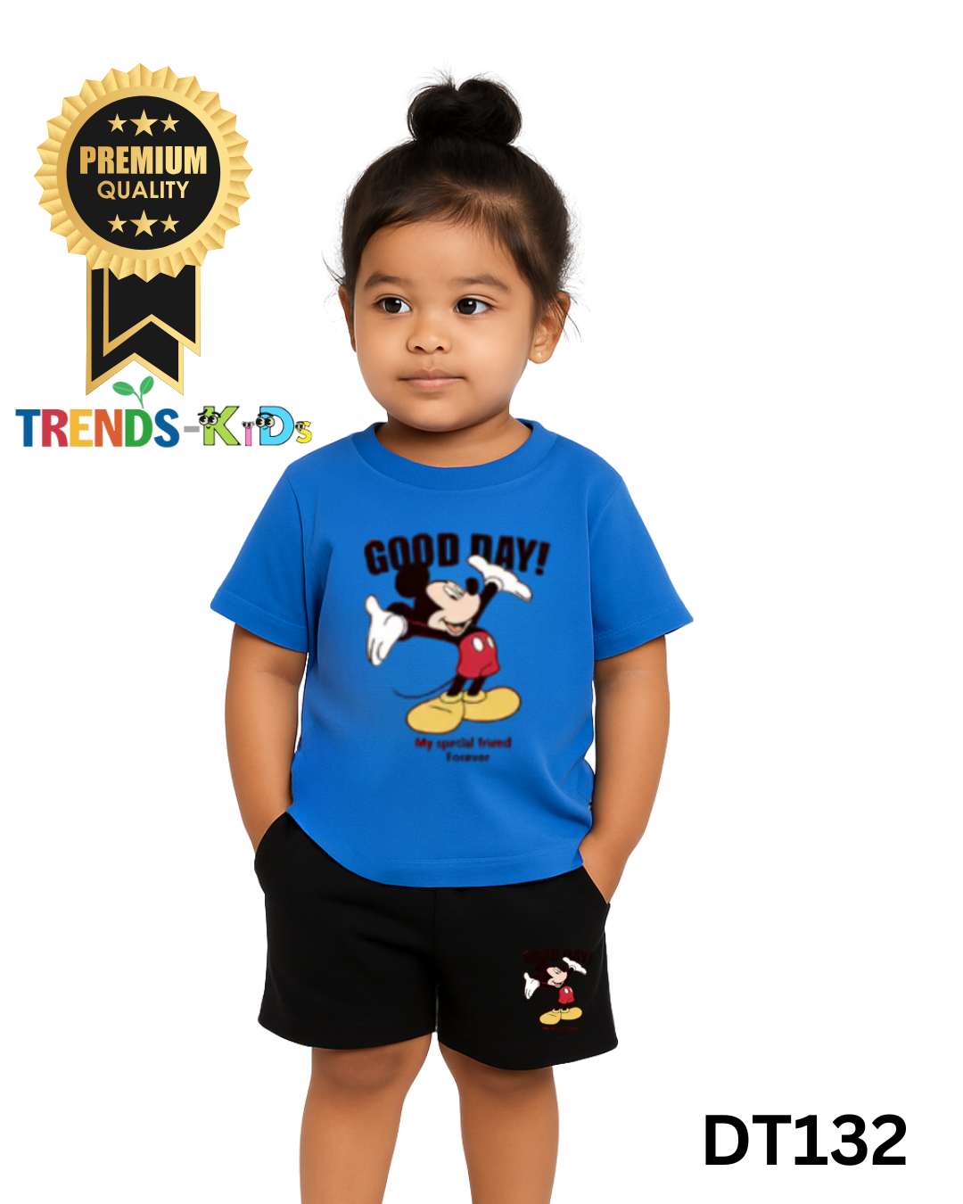 Comfy – Mickey Mouse  T-Shirt & Shorts
