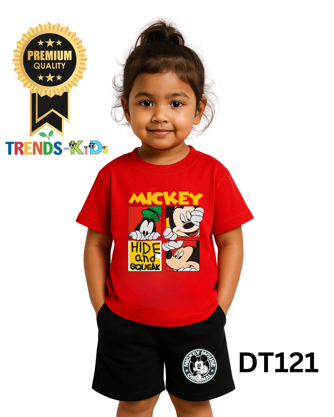 Mickey Mouse Kids' T-Shirt & Shorts Set