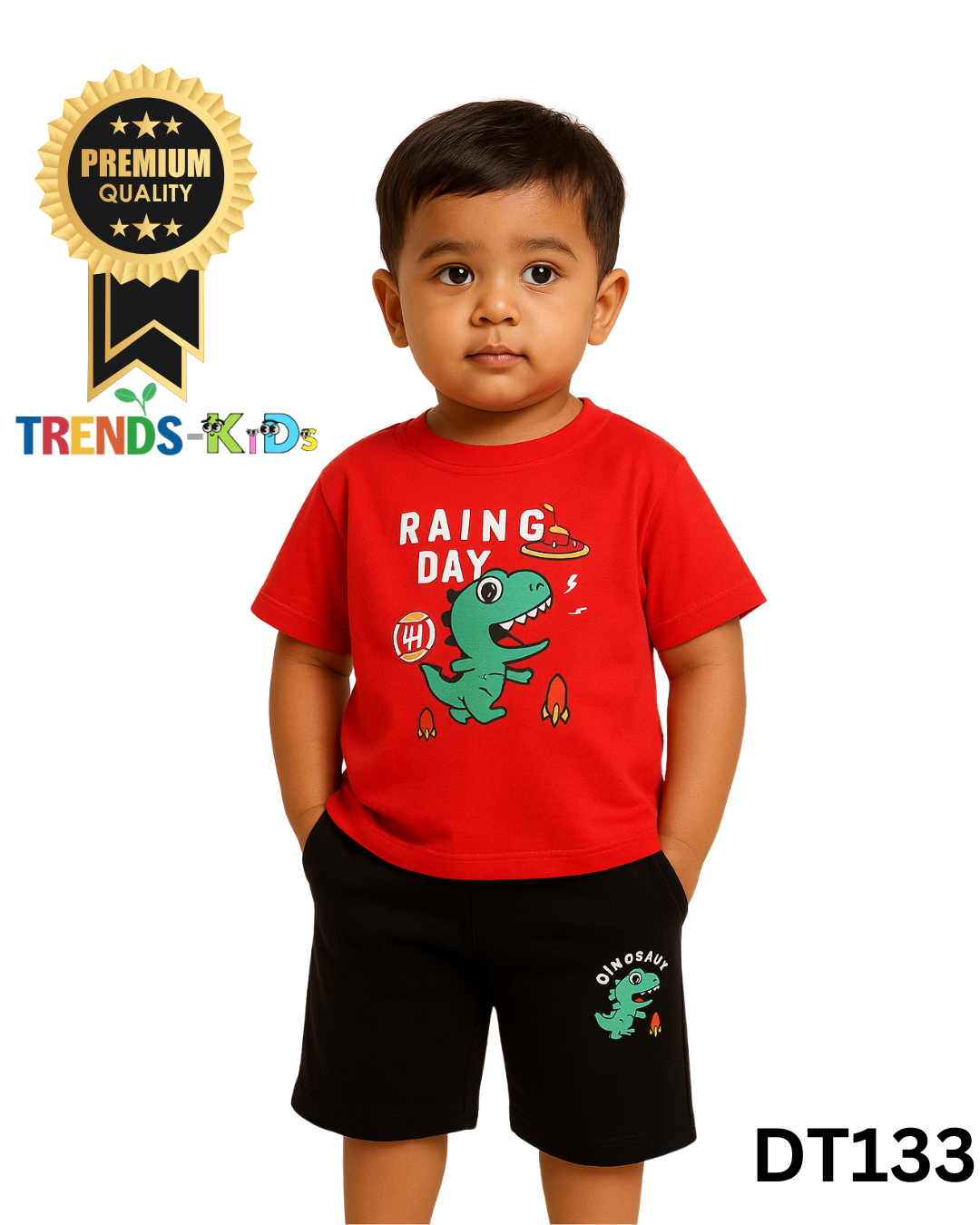 Super Soft Cotton T-Shirt & Shorts Set
