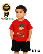 Trendy Pocket Combo – T-Shirt + Pant in One Cool Set!