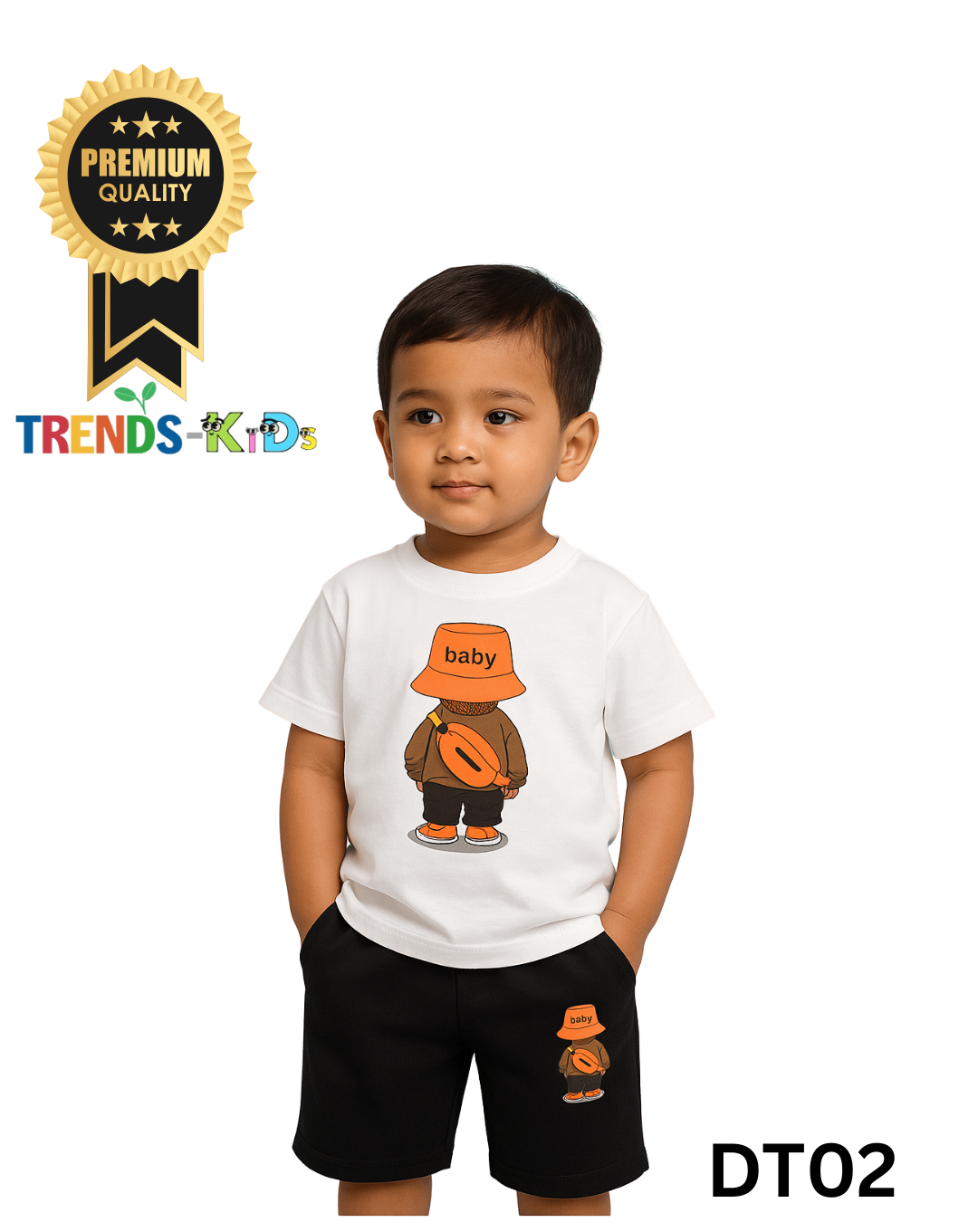 Premium Cotton T-Shirt & Shorts