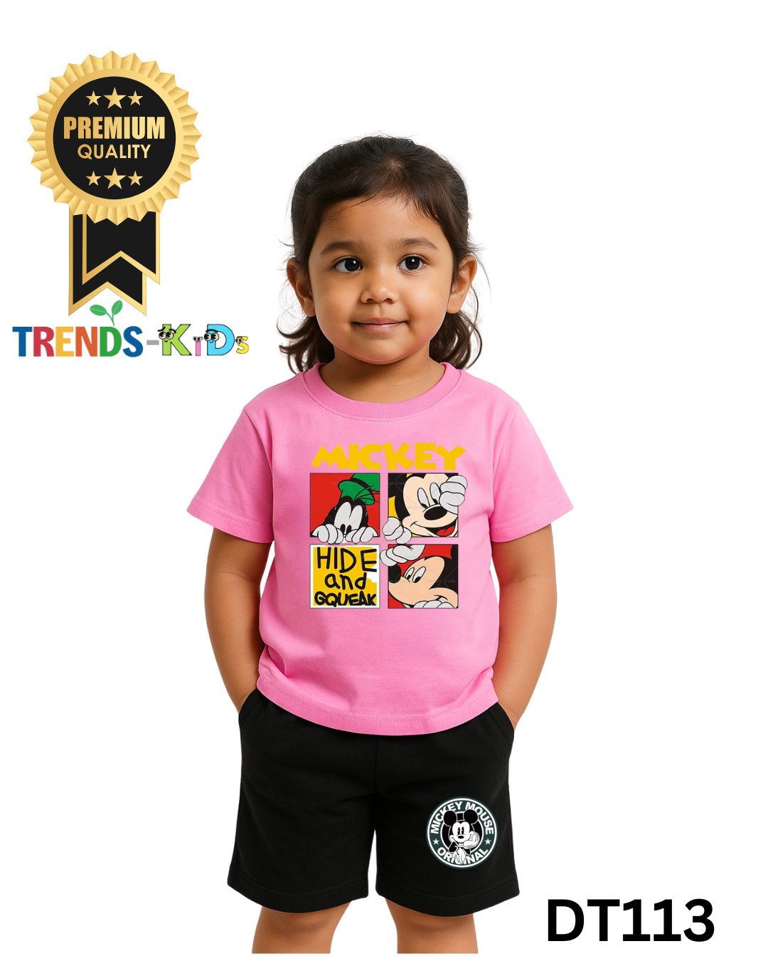 Mickey Mouse  Kids' T-Shirt & Shorts Set