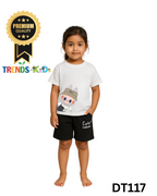 Cotton T-Shirt & Shorts Set for Active Kids