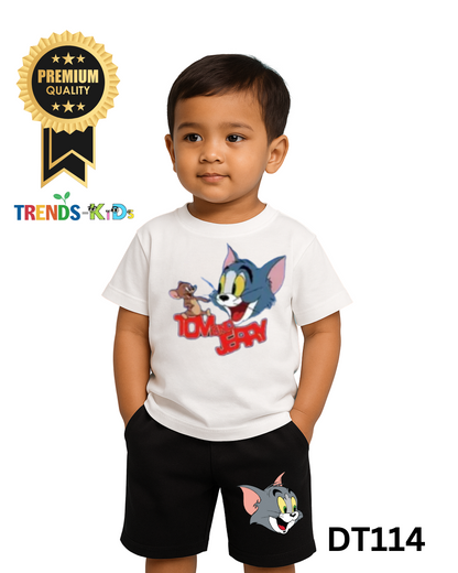 Tom & Jerry T-Shirt & Shorts for Kids