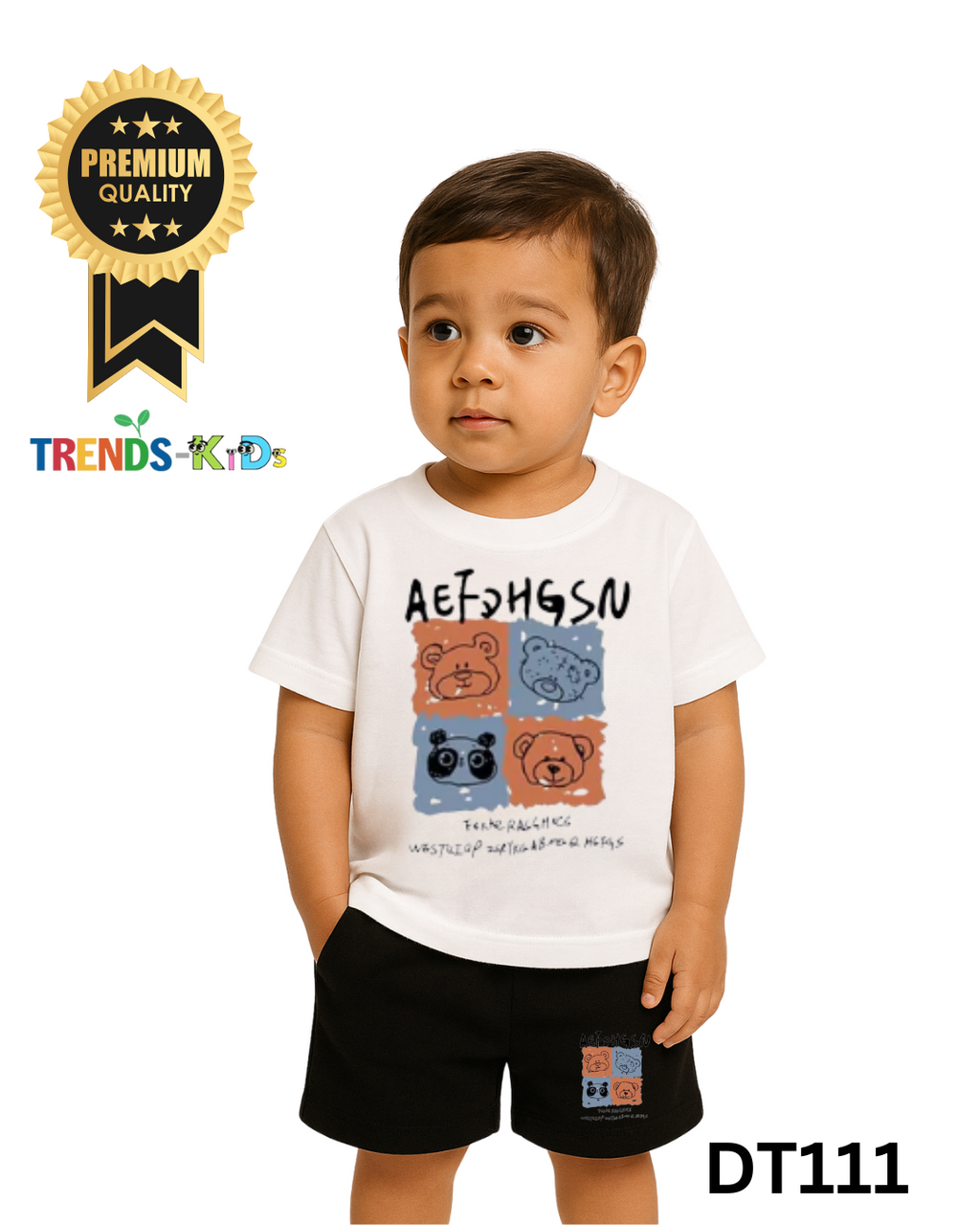 Trendy Kids' T-Shirt and Pant Set