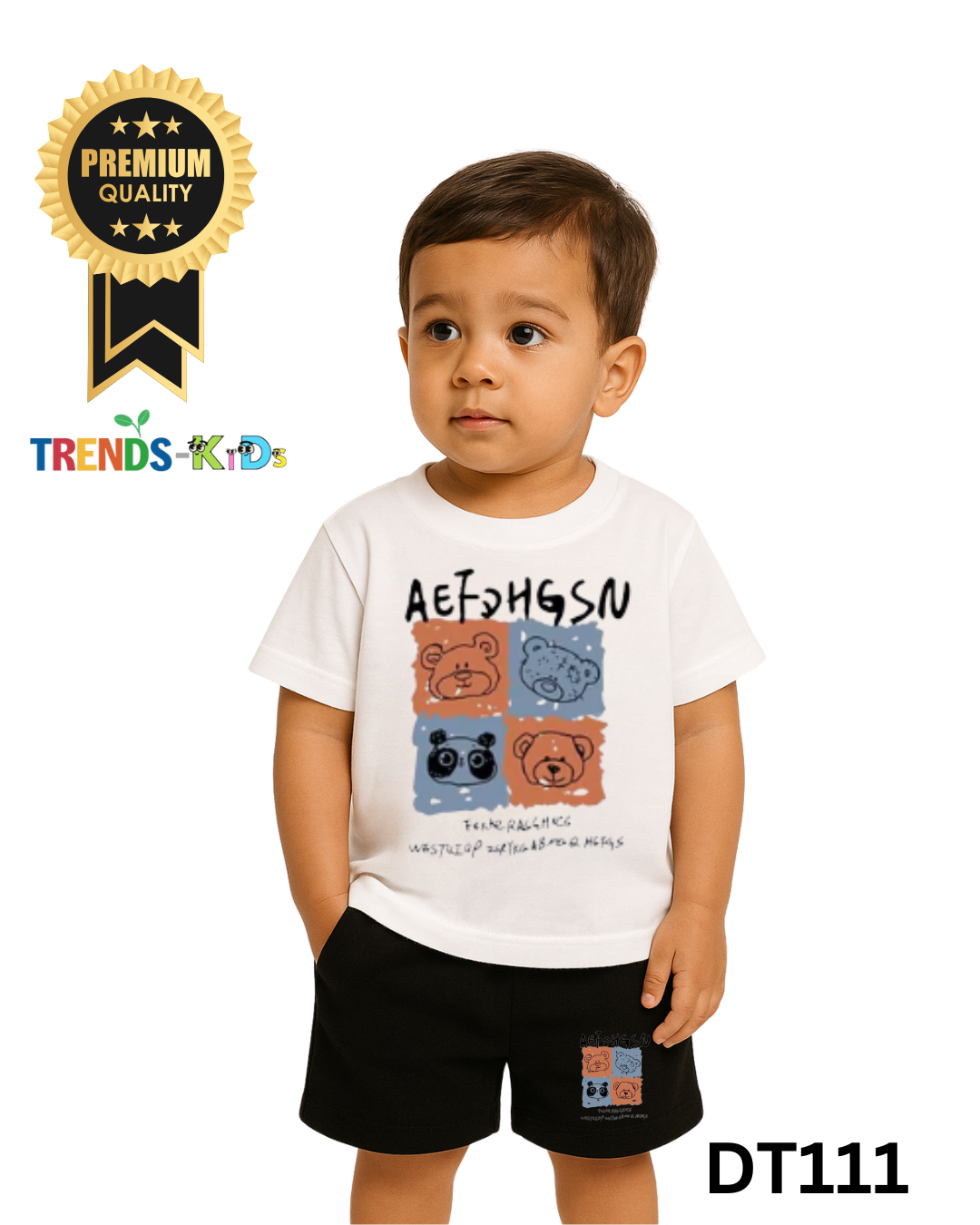 Trendy Kids' T-Shirt and Pant Set