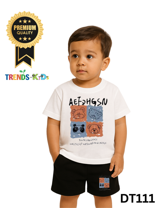 Trendy Kids' T-Shirt and Pant Set