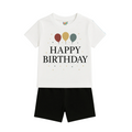 Happy Birthday Kids T-Shirt & Shorts Set | Soft Cotton DT13