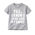 Premium T-Shirt Graphic   LOOK LIKE DADDY   Baby & Kids DTGE