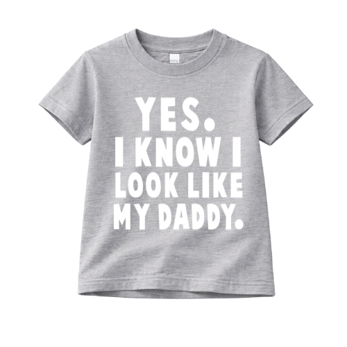 Premium T-Shirt Graphic   LOOK LIKE DADDY   Baby & Kids DTGE