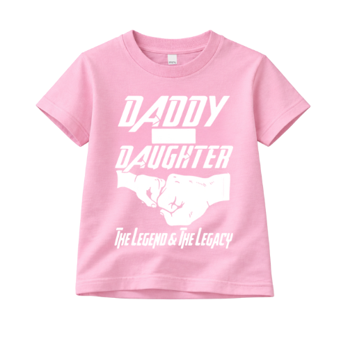 Premium-Shirt  Daddy & Daughter Graphic Kids T