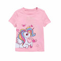 Premium Cotton | Cute Cartoon Print | Girls Summer Wear – Kids Cotton T-Shirt | DTPPU26