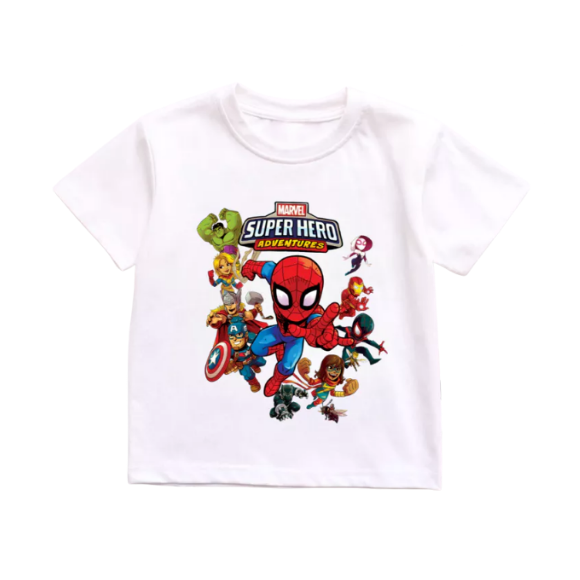 Premium Cotton Kids T-Shirt – Cute  Cartoon Print | Soft & Comfortable Baby Tee DTWS