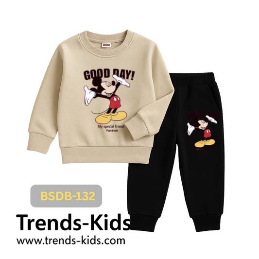 Mickey Mouse  Sweatshirt & Trousers –Good Day