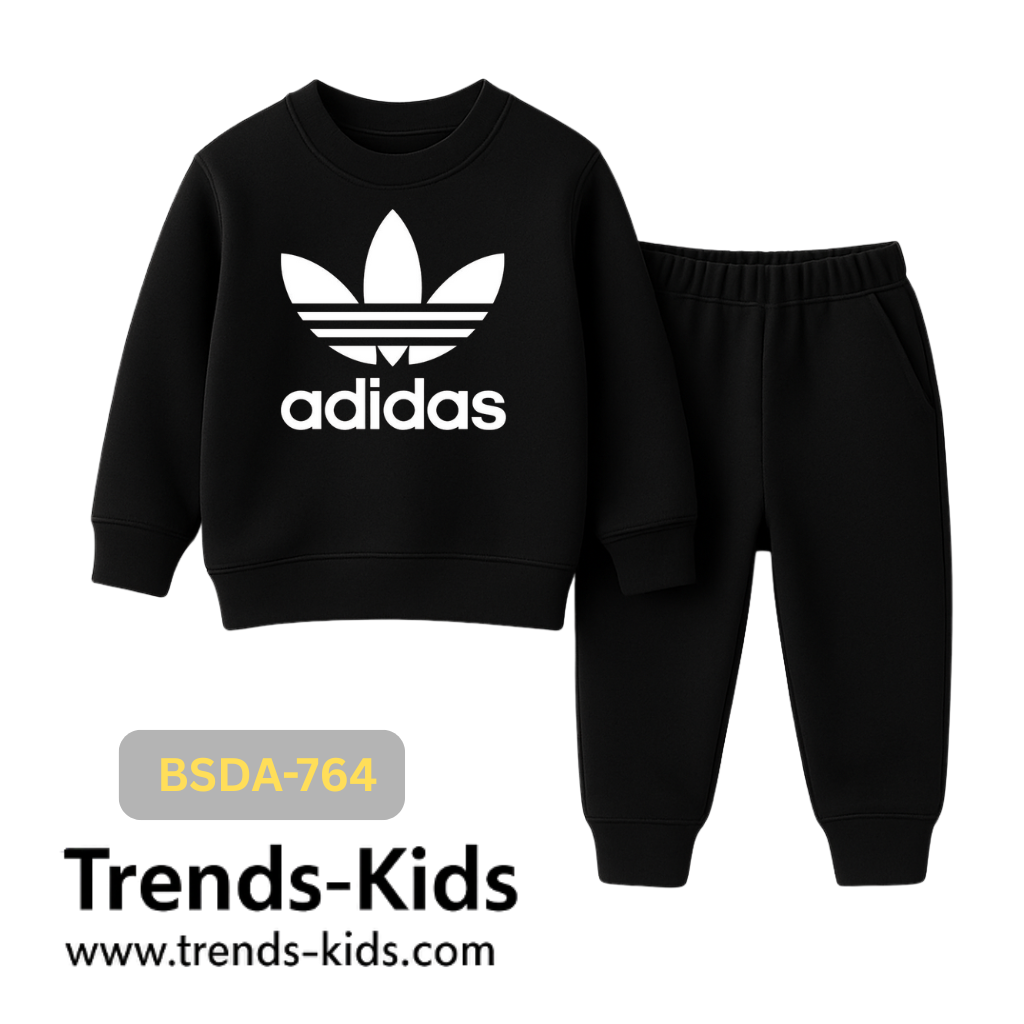 Sweater And Trousers Two-Piece Sets  Adidas  Kids Boys & Girls