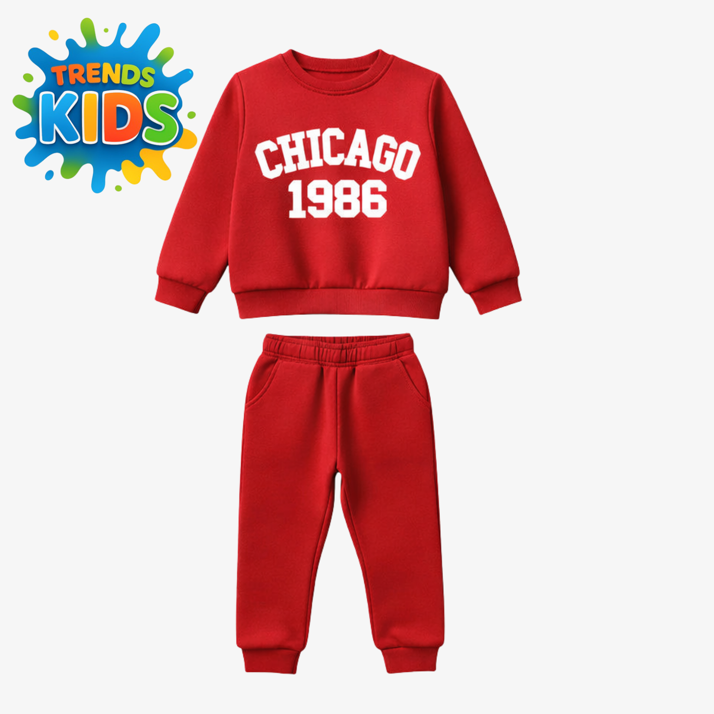 Sweatshirt & Joggers Kids Set – Chicago 1986