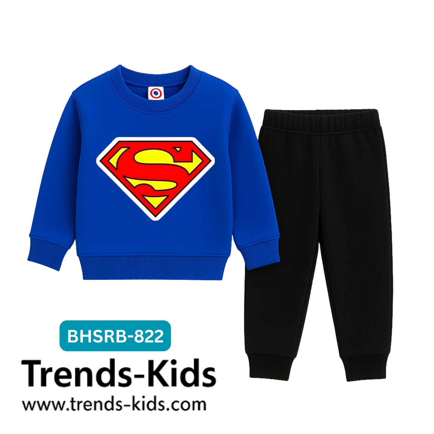 Superman Kids Sweatshirt & Jogger Set – Winter Collection