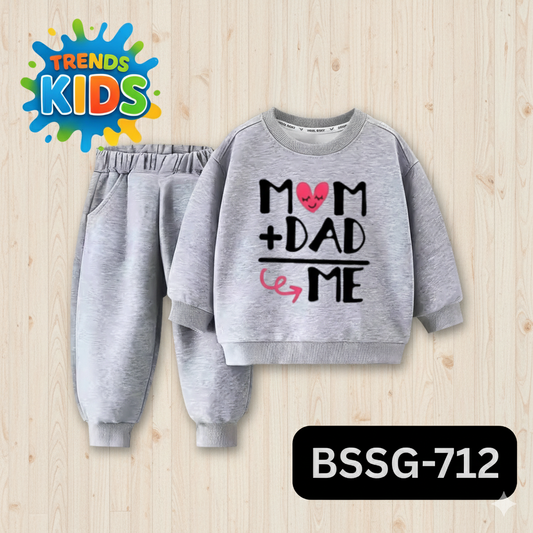 Mom + Dad = Me Kids Set (BSSG-712) | Baby Winter Outfit – Trends-Kids