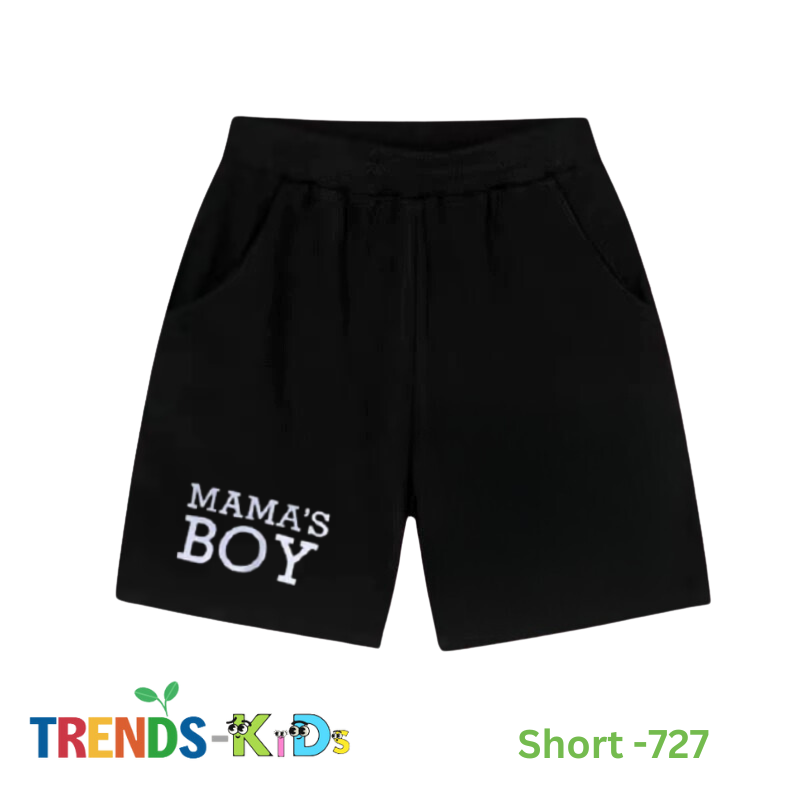 Everyday Baby Shorts – Black with Pocket