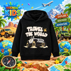 Travel The World Hoodie (BHN-124) | Kids Winter Hoodie – Trends-Kids Bangladesh