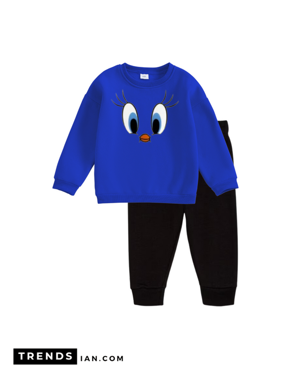 Blu Eye Sweatshirt Set Boys & Girls Dt55