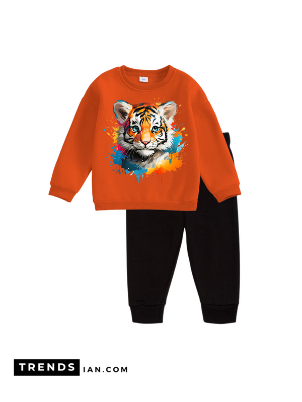 Sweatshirt Children's Two-Piece Sets