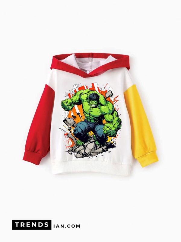 Hulk Bulliders Hooded Kids Boys & Girls Dt60