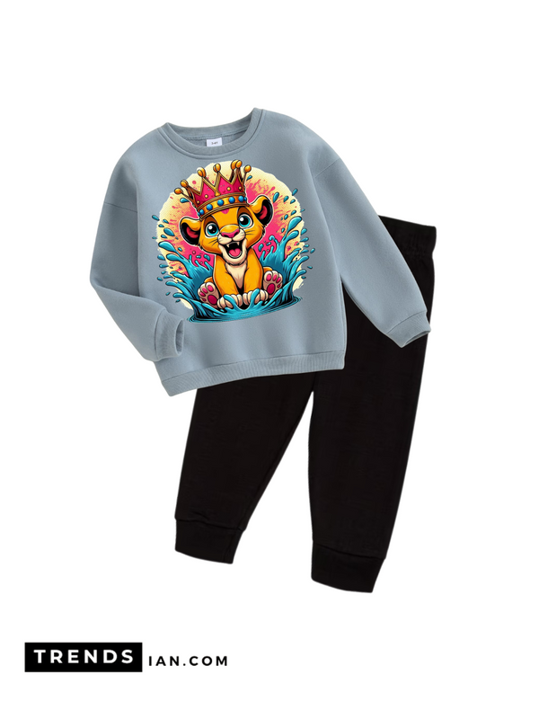 Sweatshirt Children's Two-Piece Sets