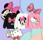 Girls Cartoon Sweatshirt Combo – adorable 3-Piece Sweatshirt Combo