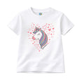 Cute Unicorn Girls T-Shirt – Premium Soft Cotton Kids Tee