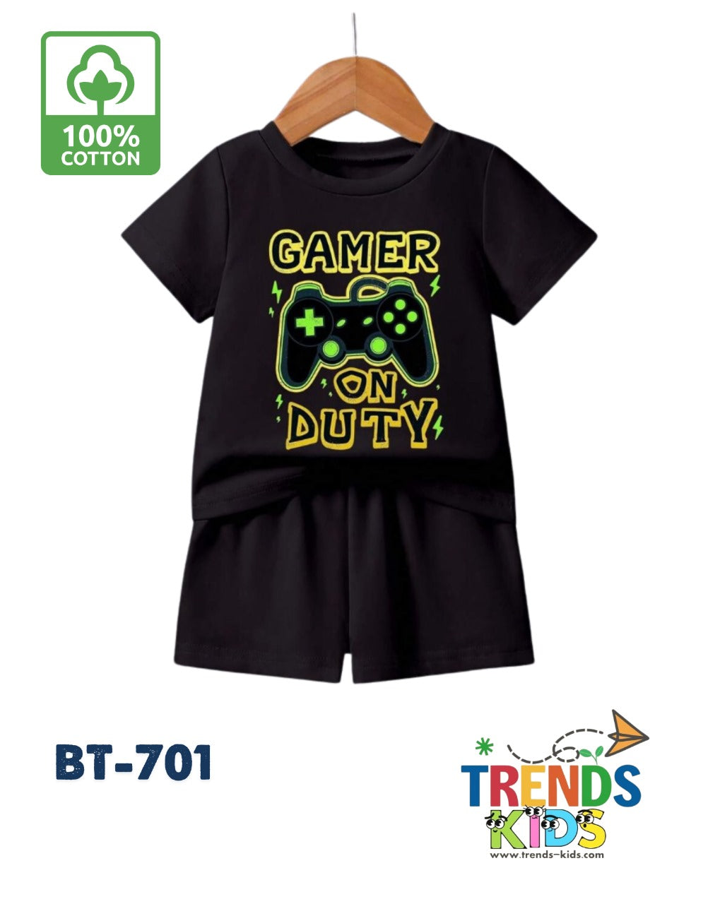 Baby & Kids GAME T-Shirt & Pants Set