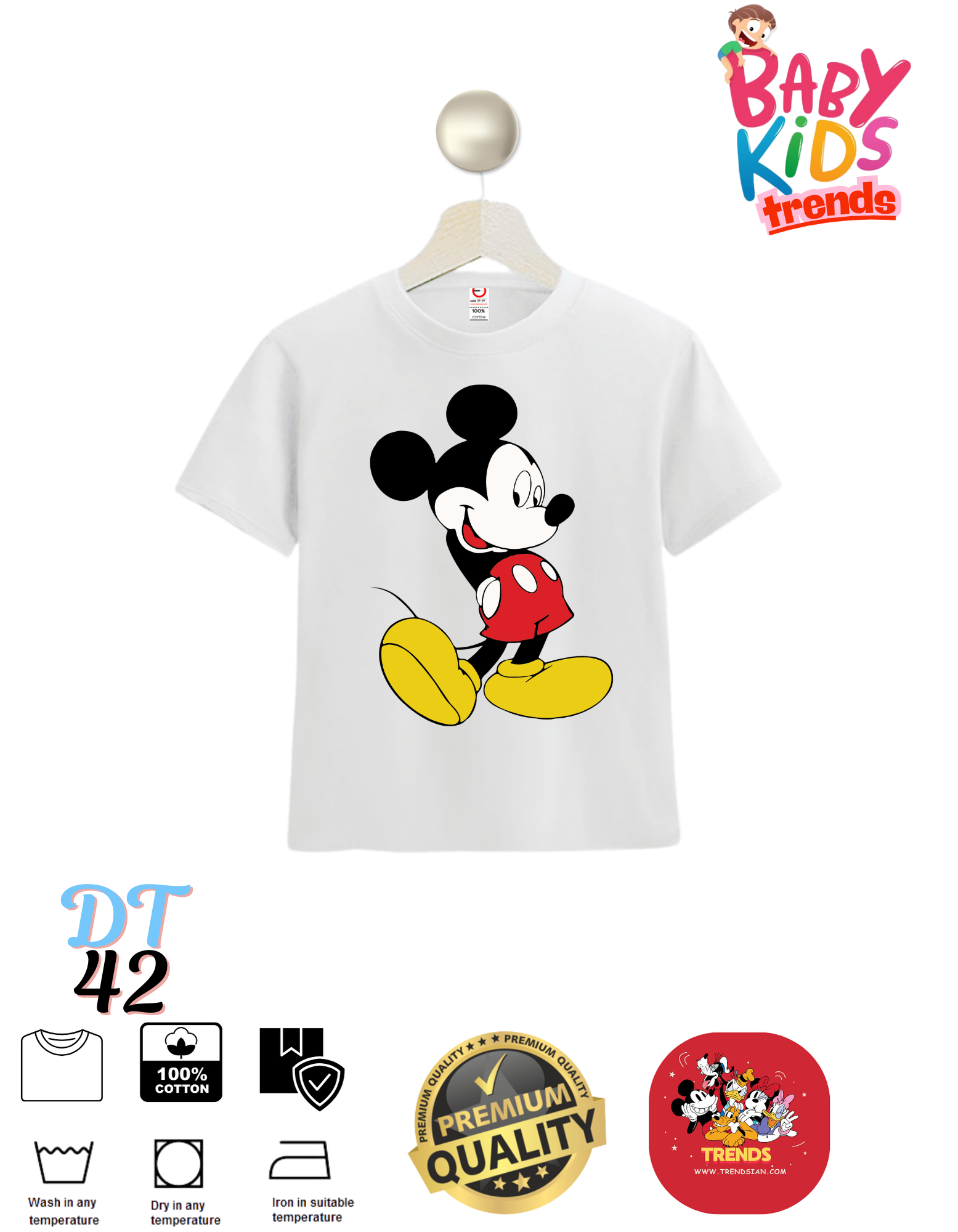 Mickey Mouse Baby & Kids Premium T-Shirts