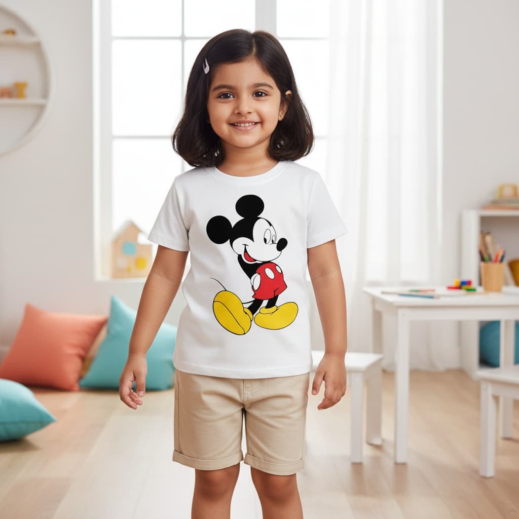 Premium T-Shirt Baby & Kids Classic cartoon style Print DTPW5