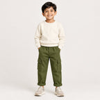 Olive Color Cargo Pants – Style Mobile Pockets | Trends-Kids (Copy)