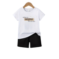 “সবকিছুর জন্য আল্লাহর উপর ভরসা করুন”  Basic Baby & Kids T-Shirt Set Summer
