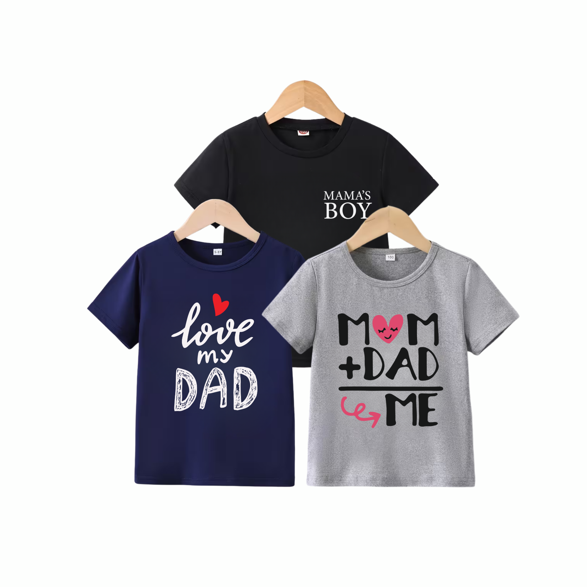 family-emotion showcase Kids T-Shirt  cute & meaningful design 💕
