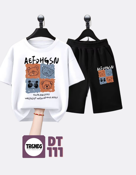 Trendy Kids' T-Shirt and Pant Set