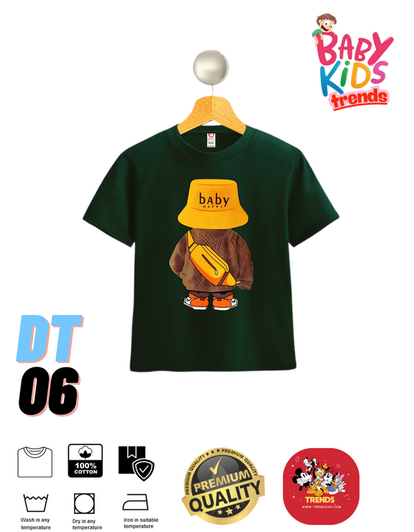 Baby Happy Bear Baby & Kids Premium T-Shirts