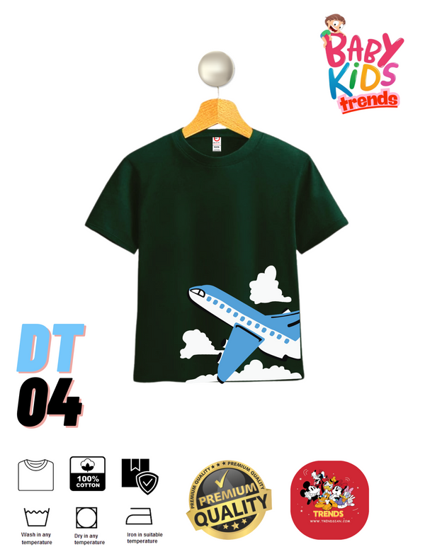 Plane Flying  Baby & Kids Premium T-Shirts