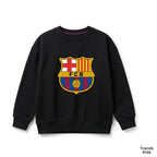 FC Barcelona Black Kids Sweatshirt | Trends Kids