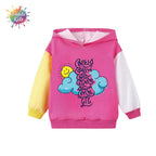 Pink Kids Hoodie –  Bangla Quote Print  Premium  Winter Wear