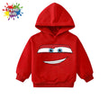 Red Cartoon Face Kids Hoodie – Trends Kids