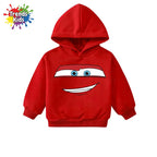 Red Cartoon Face Kids Hoodie – Trends Kids