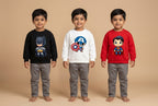 KidsSuperHero –Cartoon Series Styles 3 Combo Sweatshirts