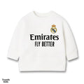 Emirates FLY BETTER White Kids Sweatshirt | Trends Kids