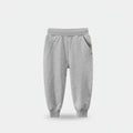 Gray Joggers for Kids – Soft Winter Fleece Pants (6M–6Y)