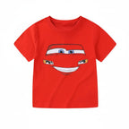 Premium Cotton  T-Shirt for Baby & Kids – Red Cars Movie DTR1